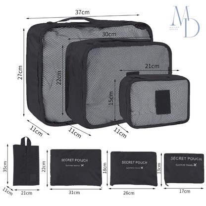 Organisateur de Valise - 7 Pièces