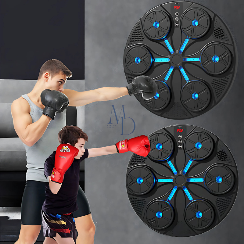 Machine de Boxe LED Bluetooth 2.0