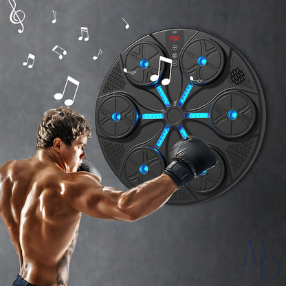 Machine de Boxe LED Bluetooth 2.0